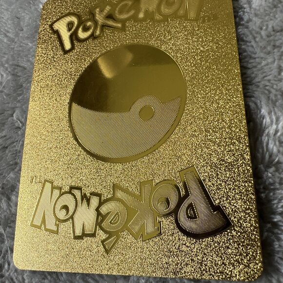 Pokemon Gold Fan Art Pikachu V 190HP 043/185 - Picture 9 of 10